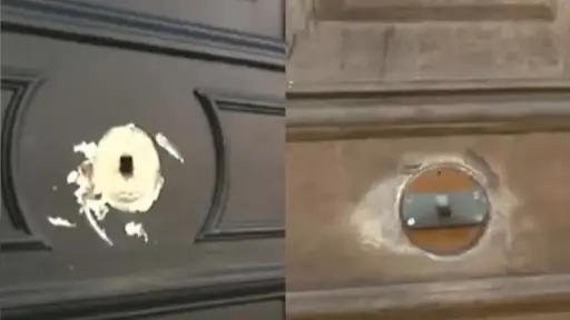 El robo de manillas es usual en Providencia, Captura