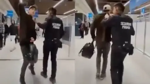 Brutal paliza a mechero chileno, Captura
