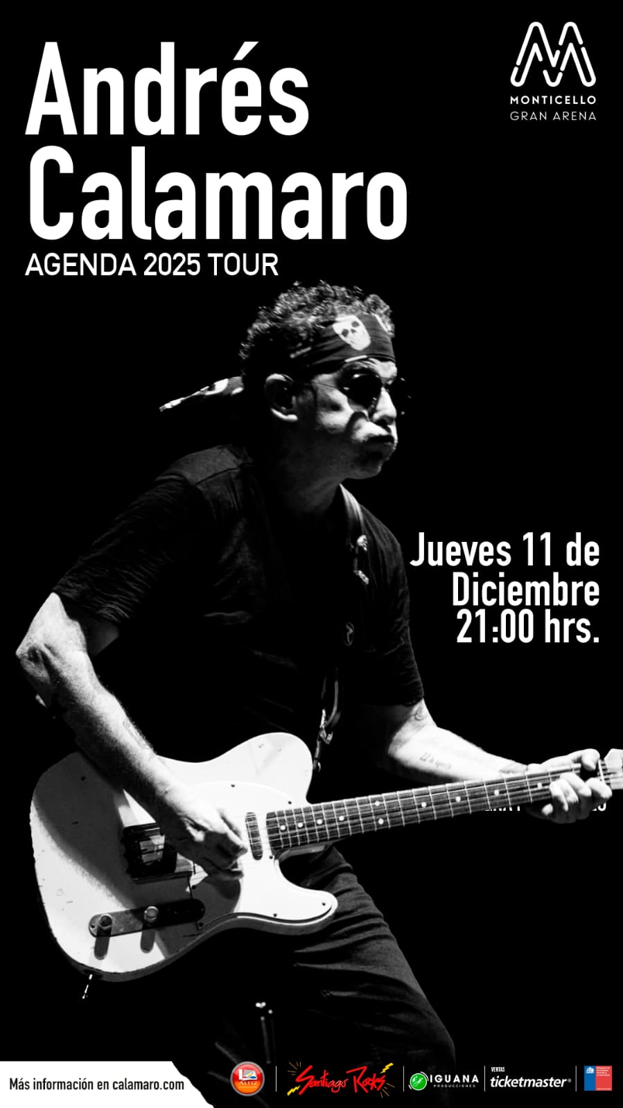 Calamaro en Chile  - Cedida