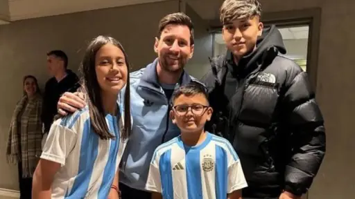Los hijos e Vidal cumplieron un verdadero sueño, red X
