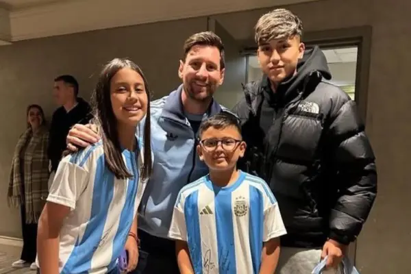 Los hijos e Vidal cumplieron un verdadero sueño ,red X
