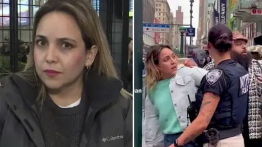 Javiera Montero detenida en New York , Redes sociales 