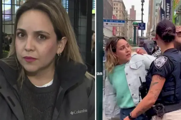 Javiera Montero detenida en New York  ,Redes sociales 
