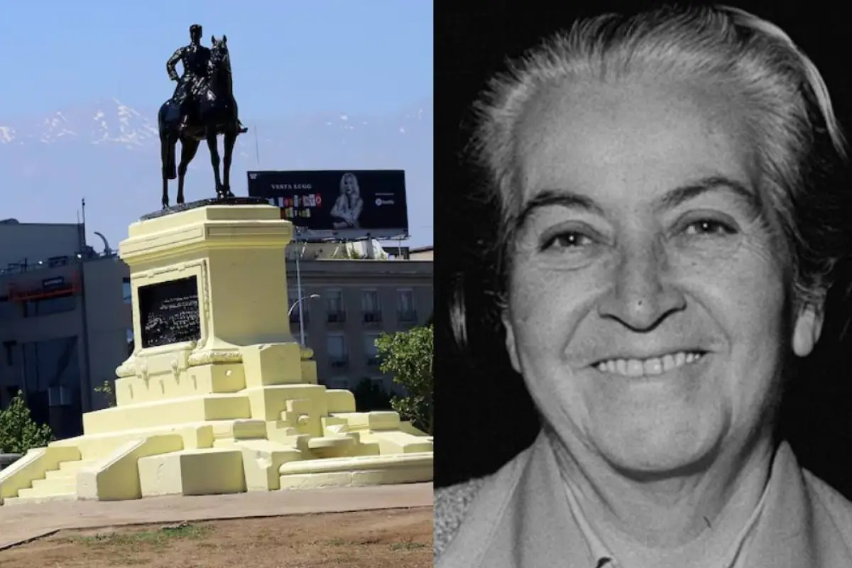 Monumental al General Baquedano volverá a Plaza Italia, Redes sociales | Referencial