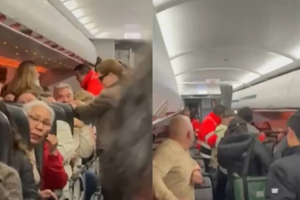 Conocido rapero es bajado de avión por, supuestamente, ''desatar el caos'', Captura de X