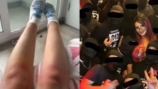 La maratón de sexo terminó con 120 encapuchados, Instagram