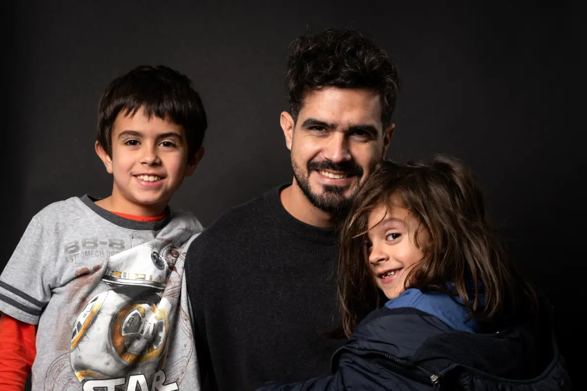 Benjamin Nast y sus hijos , Cedida