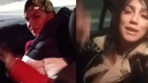 Los jóvenes de fiesta antes del fatídico desenlace , Captura