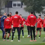 Selección chilena en JPD, instagram @laroja
