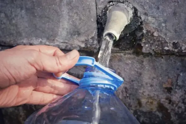 corte de agua