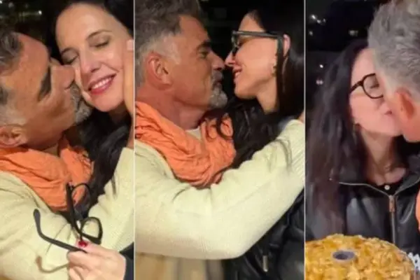 Luz Valdivieso y su pareja ,Redes Sociales