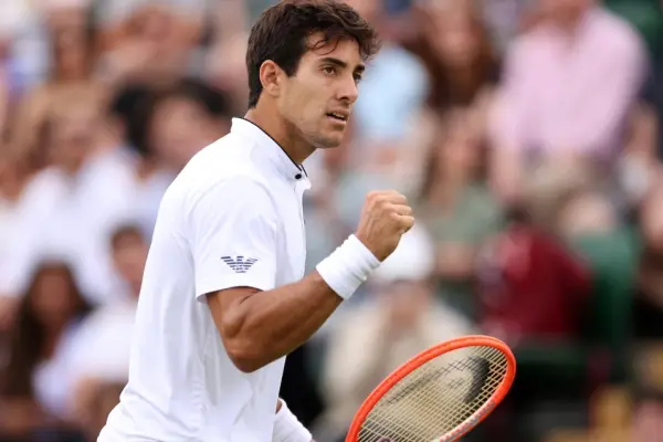 Cristian Garin en Wimbledon ,Redes sociales