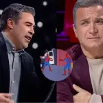 Luis Jara y su imitador, Captura de pantalla