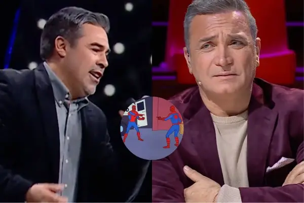 Luis Jara y su imitador ,Captura de pantalla
