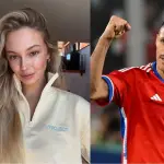 Alexandra Litvinova y Alexis Sánchez, Redes sociales