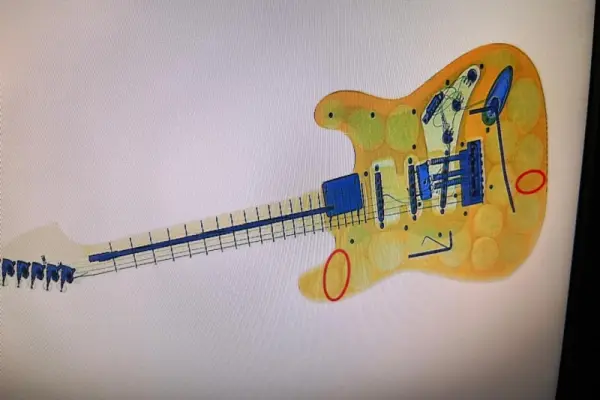Detectan guitarra llena de cocaína en el Aeropuerto de Santiago ,Aduanas