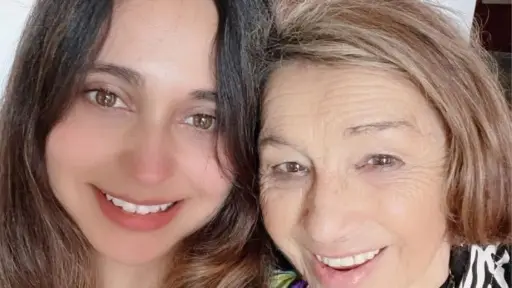 María Elcira Contreras y su nieta Carla, Instagram