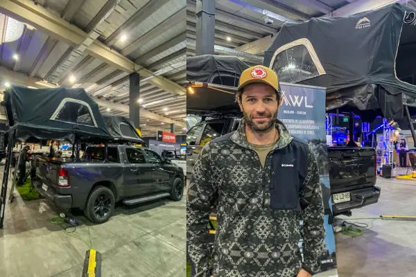 Cristián Arriagada presentó sorprendente emprendimiento en Motortec 2025 ,Cedida