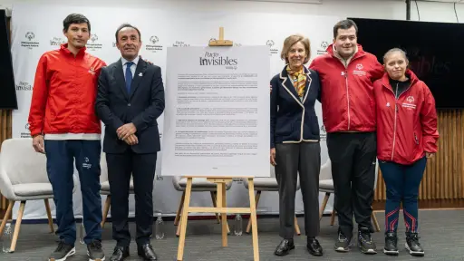 Que nadie quede fuera de la historia: Olimpiadas Especiales presenta Pacto Invisibles, Cedida