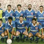 Eduardo \Gino\ Cofré a comienzos de los '90 en la U, Instagram