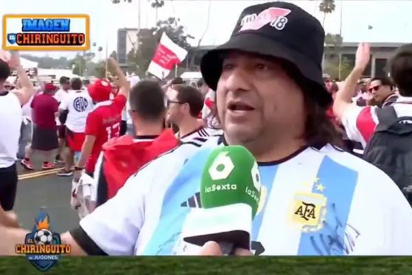Hincha argentino ,Captura