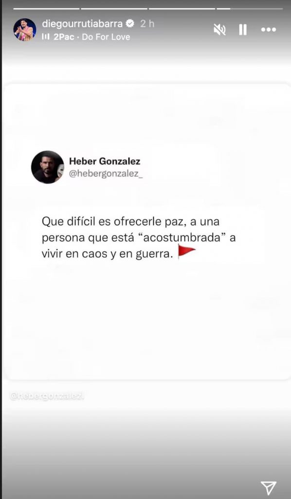 El enigmático mensaje de Diego Urrutia a días del quiebre con Carla Jara  - Diego Urrutia | Instagram