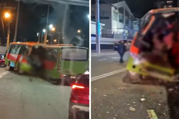 Accidente Valparaíso  ,Redes sociales 