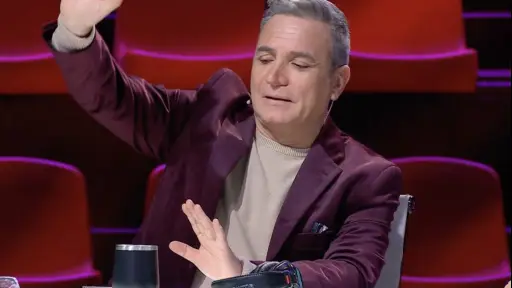 Luis Jara detuvo la performance de la imitadora, Captura de pantalla