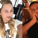 Alexis Sánchez y Alexandra Litvinova