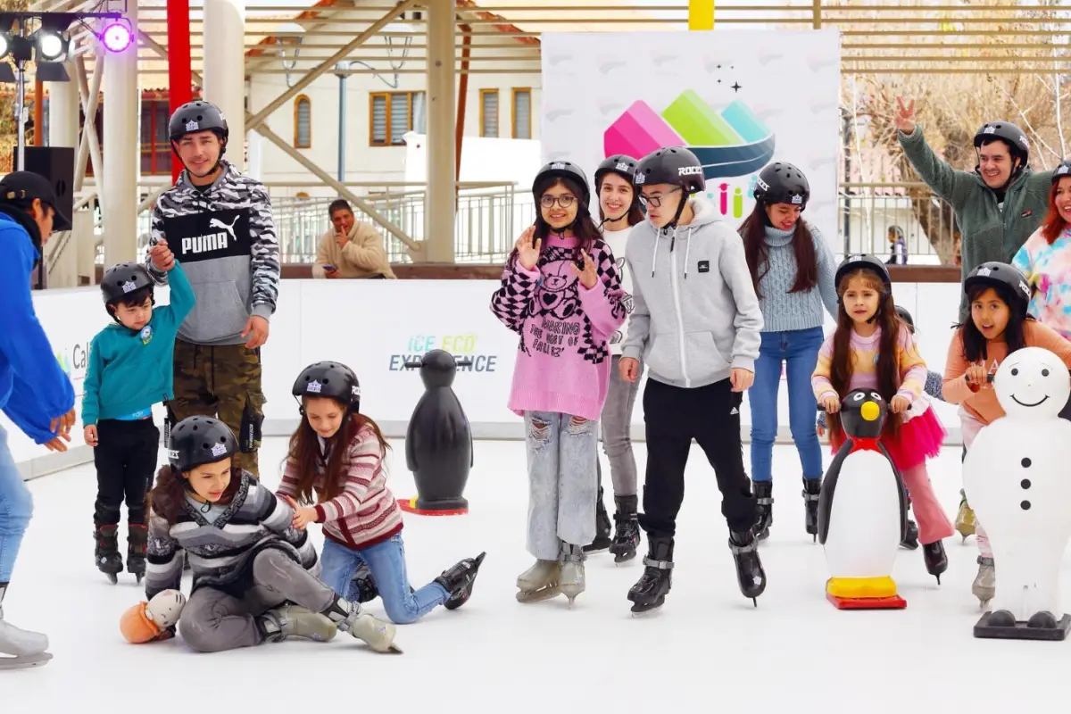 Pista de hielo con entrada gratuita: el panorama perfecto para estas vacaciones de invierno, Cedida