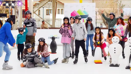 Pista de hielo con entrada gratuita: el panorama perfecto para estas vacaciones de invierno, Cedida