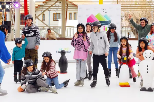Pista de hielo con entrada gratuita: el panorama perfecto para estas vacaciones de invierno ,Cedida