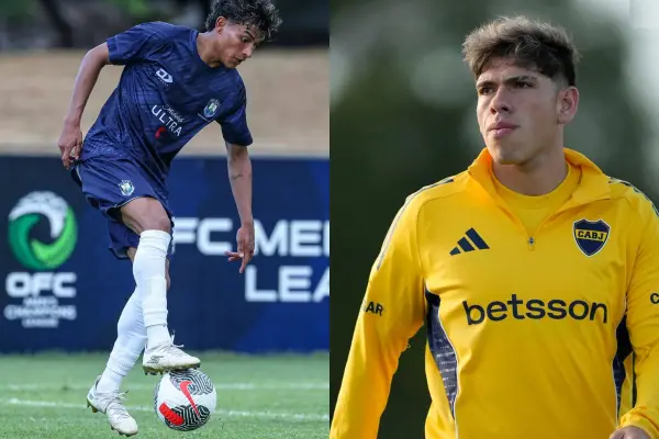 Jerson Lagos y Carlos Palacios ,Cedido