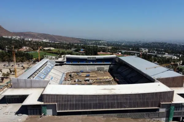 El nuevo estadio de la UC ,red X