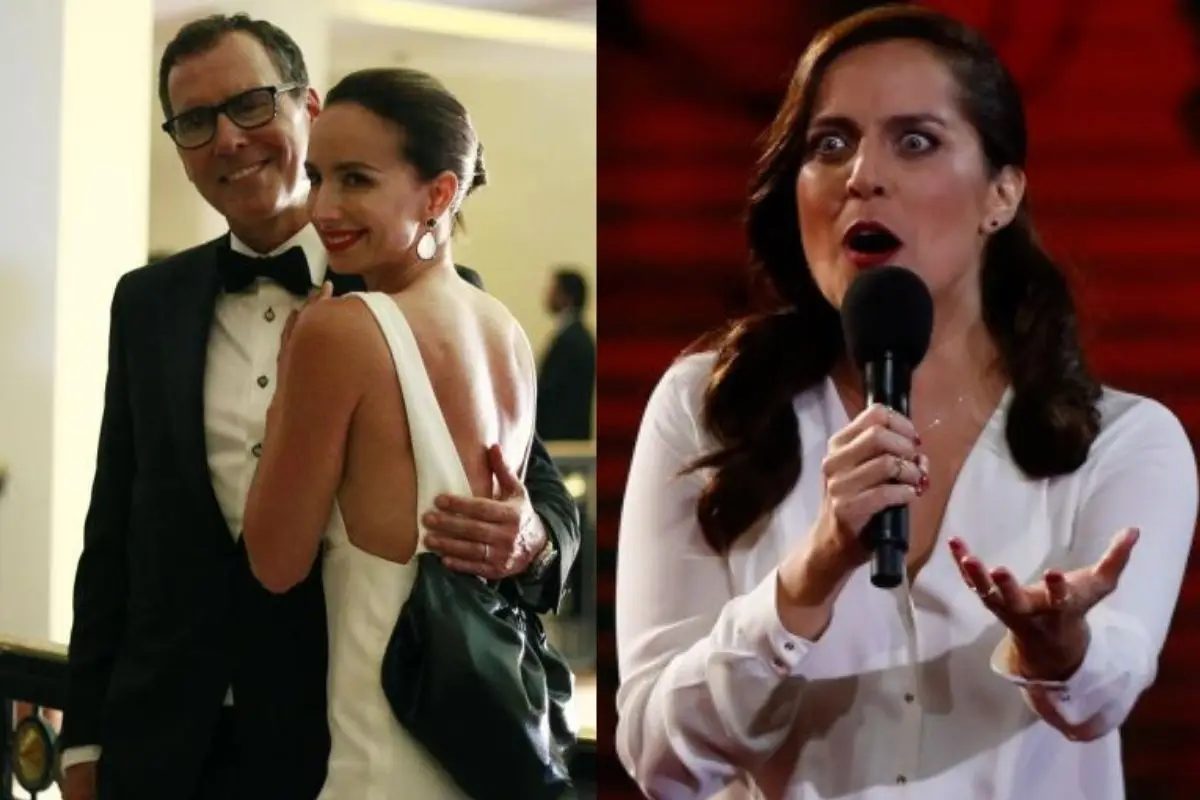 Cristián Campos salió en defensa de su mujer, Agencia Uno