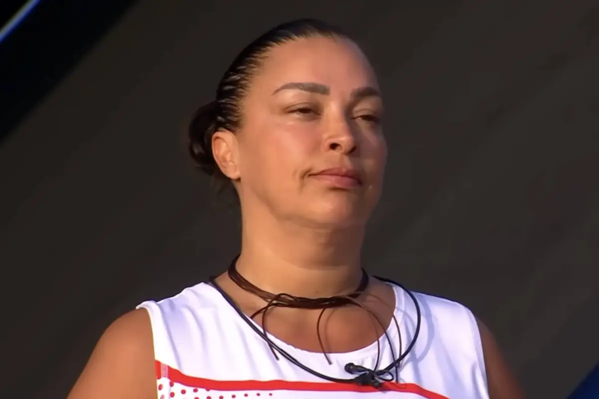 Marlen Olivari en Mundos Opuestos, Captura de pantalla