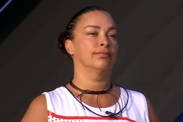 Marlen Olivari en Mundos Opuestos ,Captura de pantalla