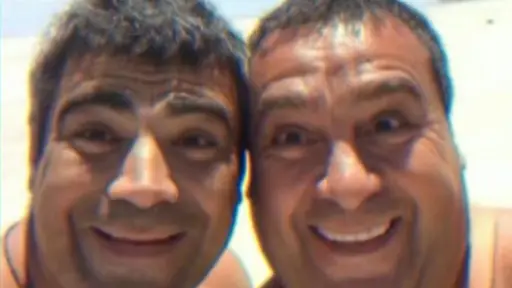 Dino Gordillo y su hijo Aldo, Captura