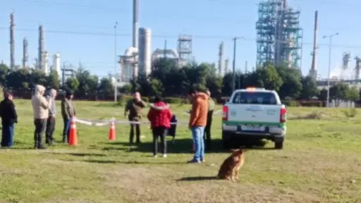 Un cuerpo apareció al interior de un carro de supermercado, red X
