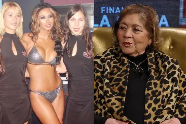 Pamela Díaz desfilaba en \