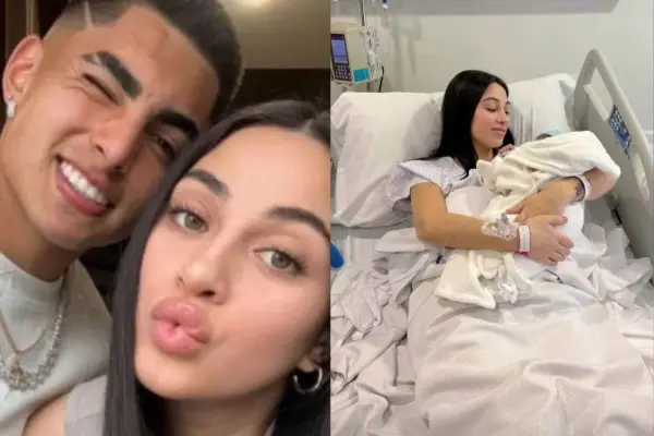 Este viernes nació Valentín Thompson Sepúlveda ,Instagram