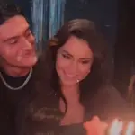 Sammis y Emilia durante el cumpleaños de la Miss Chile, Instagram