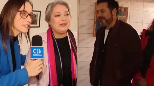 Jeannette Jara y su hermano periodista Sergio Jara, Captura