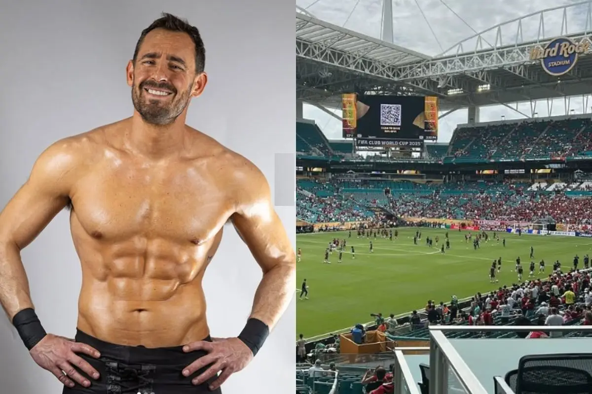 Ariel Levy presente en el Hard Rock Stadium, Instagram