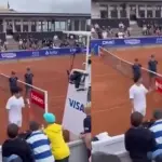 Cristian Garín terminó con polémica su participación en el ATP de Bastad, Captura  