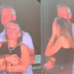 Amantes expuestos en pleno concierto, Captura de pantalla