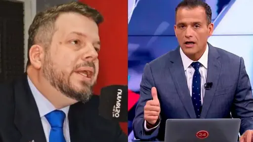Kaiser e Iván Núñez ,     