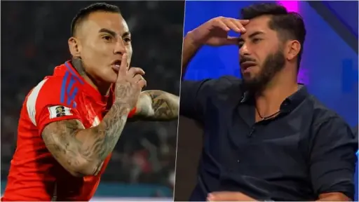 Eduardo Vargas y Johnny Herrera,    