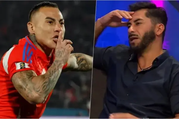Eduardo Vargas y Johnny Herrera ,   