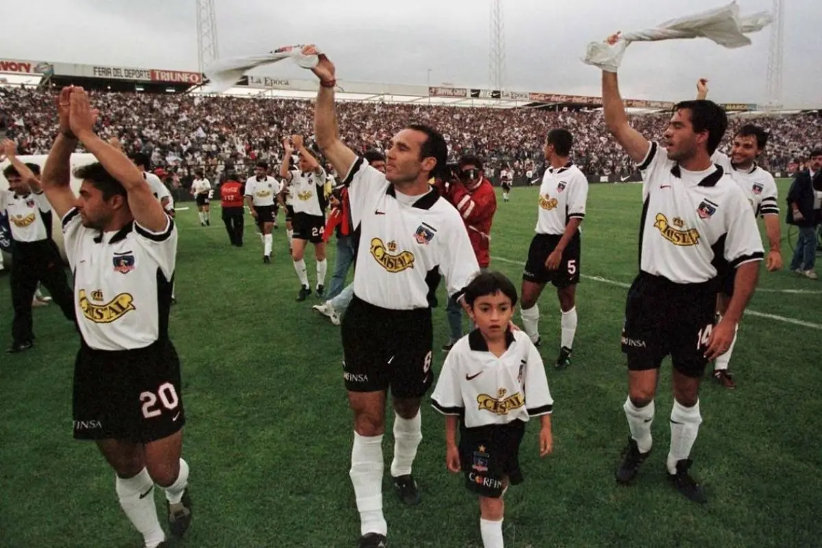 Frank Lobos junto a Marcelo Espina  y Juan Carlos González en 1997, red X
